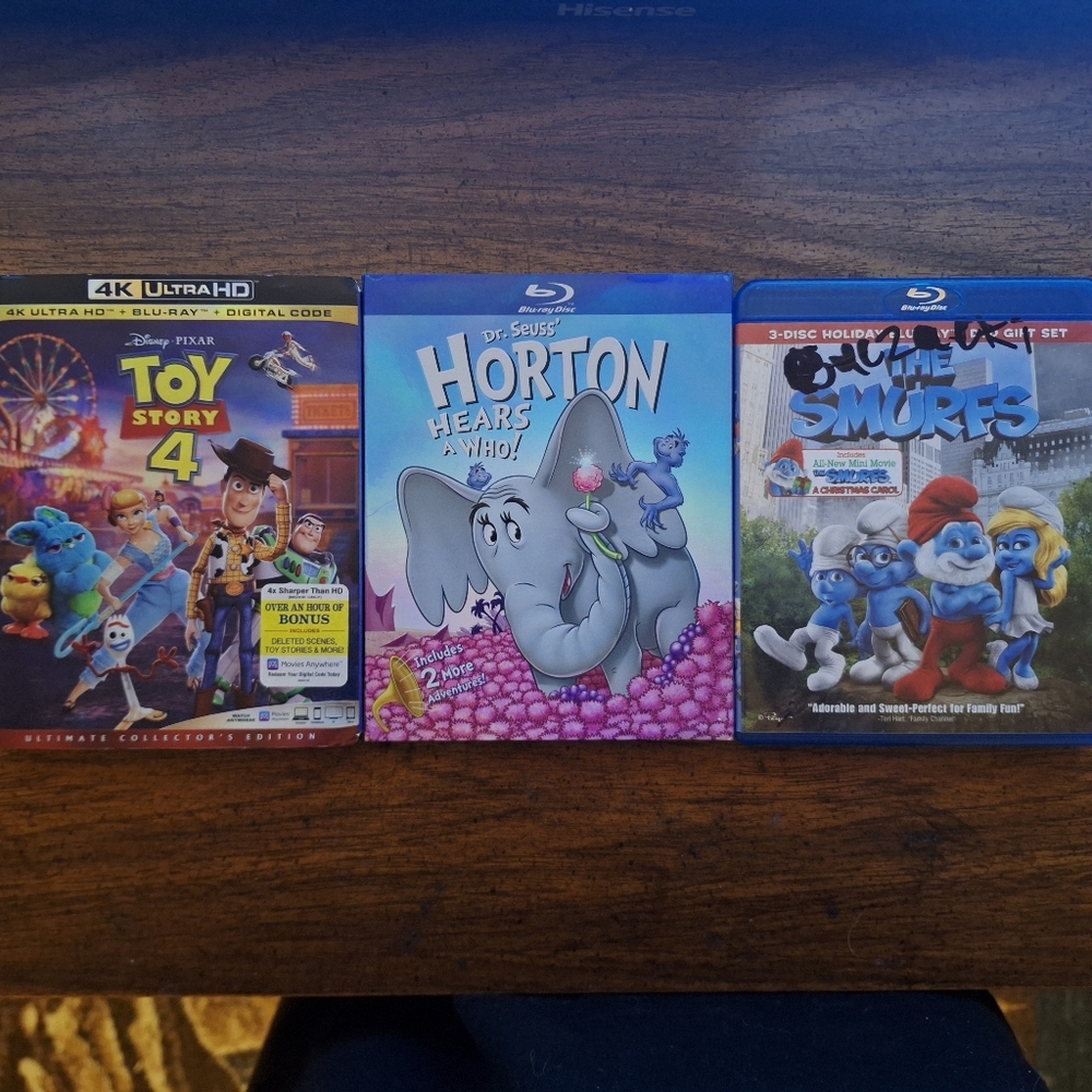 Lot Of 3 Blu-rays